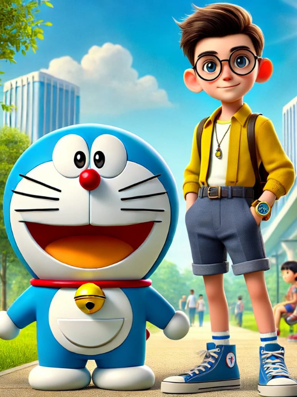 Doraemon: Nobita with Chat Group