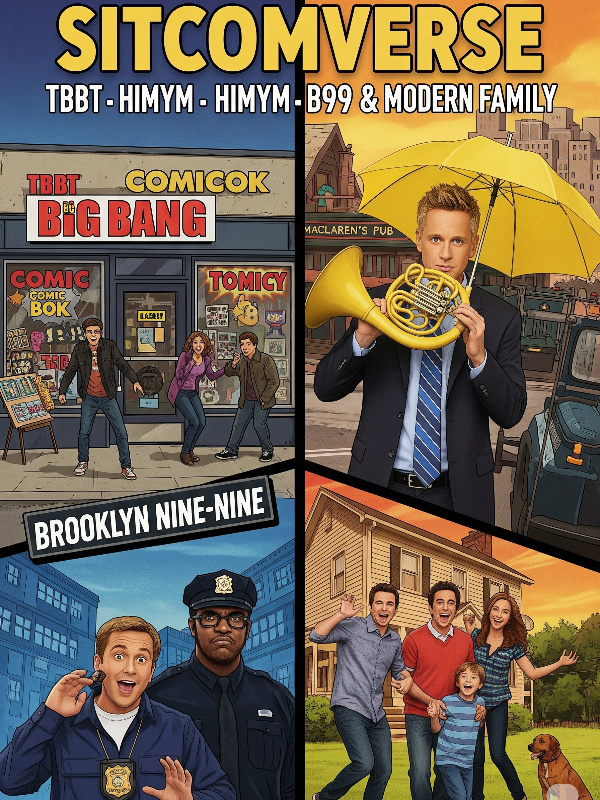 Sitcomverse: TBBT, HIMYM, B99, & Modern family (Remake)