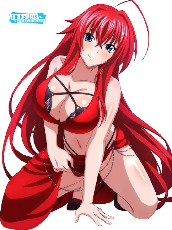 Sleeping with Rias Gremory in Highschool DxD! [R-18]