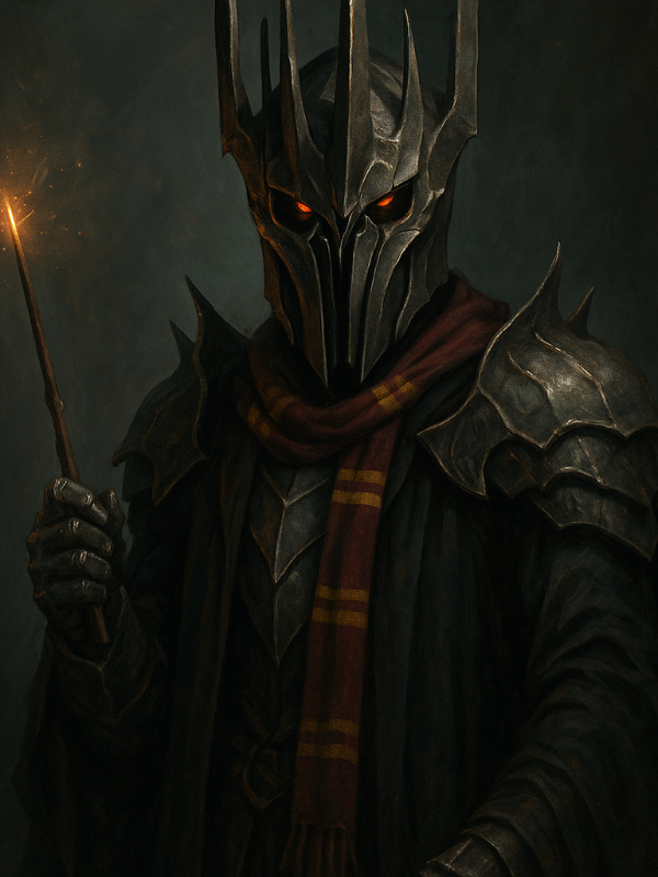 The dark lord in hogwarts