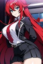 Sleeping with Rias Gremory in Highschool DxD!