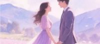 Romantic two people